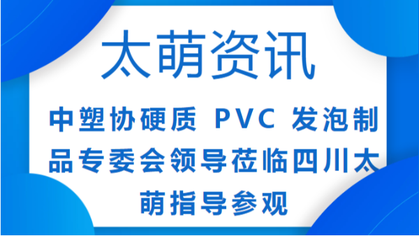 【太萌資訊】中塑協(xié)一行蒞臨四川太萌，見(jiàn)證卓越品質(zhì)與使命擔(dān)當(dāng)